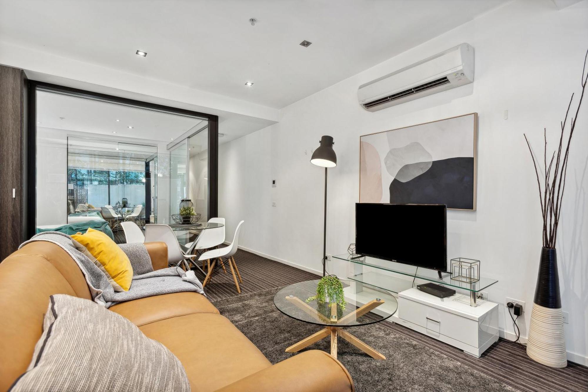 מלבורן Complete Host Halo Apartments חדר תמונה